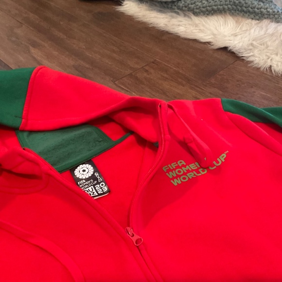 FIFA Soccer Women’s World Cup sweatshirt, NEW with tags Monaco, Hoodie XXL - Picture 10 of 12